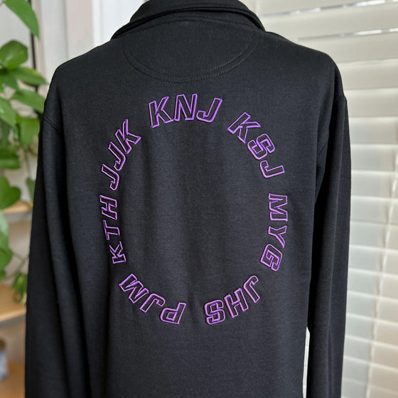 INITIALS CIRCLE 1/4 ZIP (SMALL)